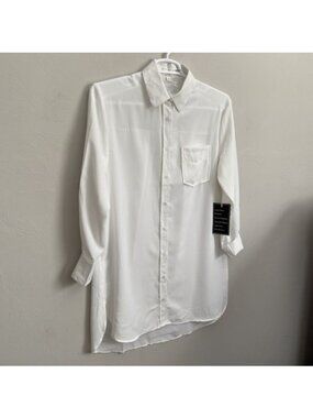Tunic Top Short Dress Have LA Size Small Cuffed Sleeves Office Casual Dressy